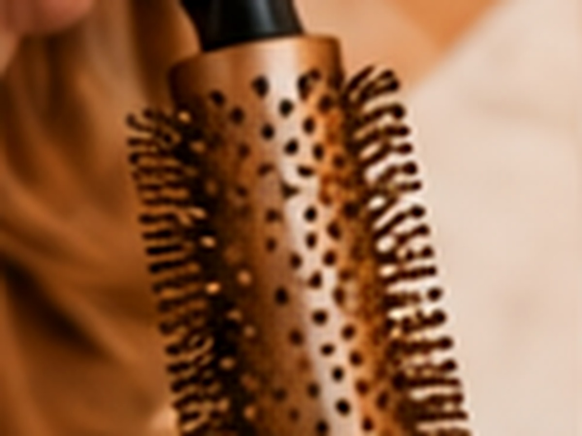 Brushing en styling met ronde borstel